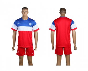 USA 2014 World Cup Soccer Jersey Football Kits