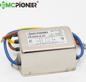 Power Line EMC Mains ac Filter for consumer goods