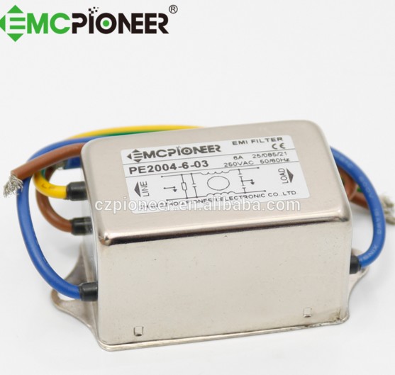 Power Line EMC Mains ac Filter for consumer goods