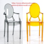 DDW Plastic Transparent Chair Mold Acrylic Chair Mold