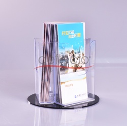 Deflect-o Acrylic Rotating Literature Holder