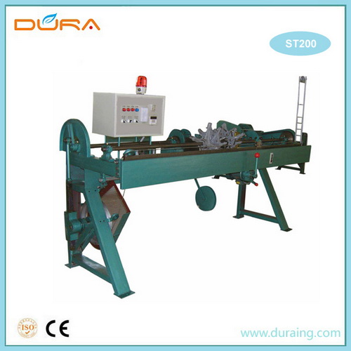 Full automatic shoelace tipping machine