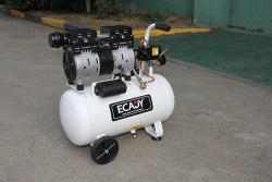 Portable Silent Oil Free Air Compressor 24 liters 1 HP 0.75KW, Electric Air Tool - OLF-1024W