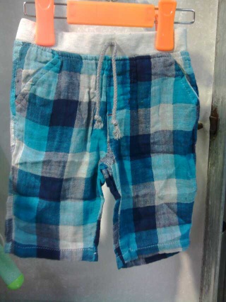 plaid trendy string shorts/pants/trousers