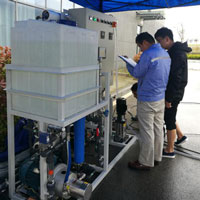 30m3/d skid-mounted seawater desalination