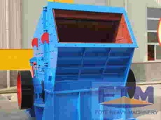 Reliable powerful impact crusher for marble