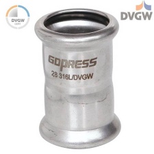 stainless steel and carbon steel sanitary press fitting coupling