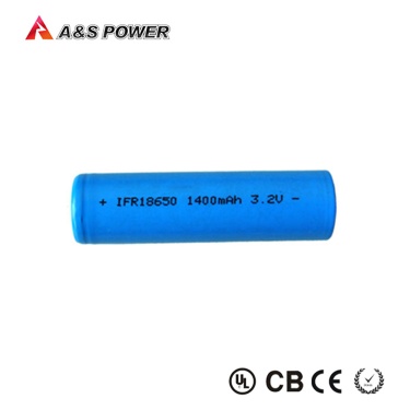 18650 battery pack 3.2v 1400mAh for led light battery charger 18650