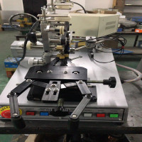 GW-9020B Digital Stepping Motor Coil Winding Machine has separate speed controls for loading and winding.