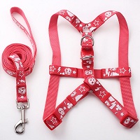 silk screen prinitng logo on nylon pet harness