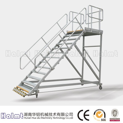 Industrial Aluminum Stair with Handle Parts