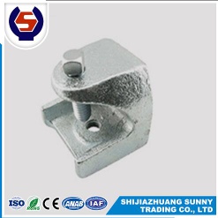 zinc plated malleable casting 1/2 3/8 rod insulator beam clamp - 2