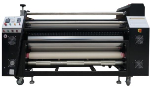Manufacturer Roller Heat Press Machine For Roll To Roll Fabric Printing