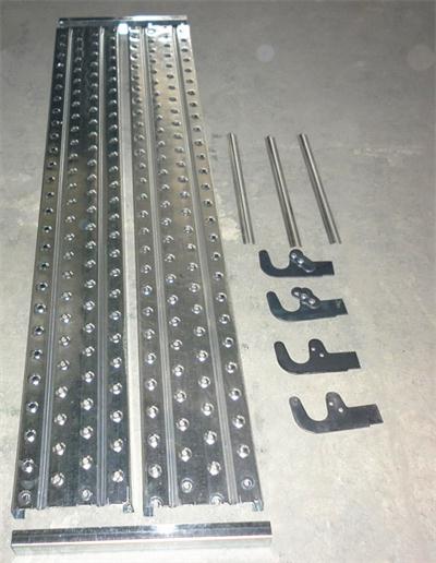 galvanized steel plank with hook for constrction, safety steel plank,Best sale scaffolding steel toe board with hook for construction