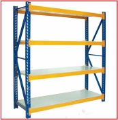 industrial warehouse storage shelves