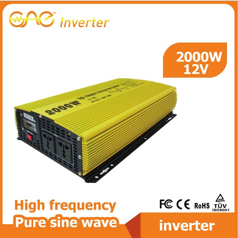 PI high frequency inverter 2000W 12V