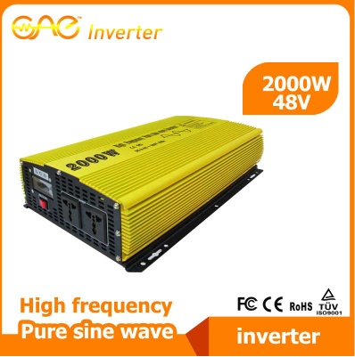 PI 2000W 48V High frequency pure sine wave inverter