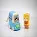 Yike stationery lovely fancy pencil sharpener for kids - A905
