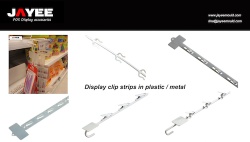 Plastic clip strips