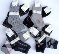 Sell 100% cotton ladies socks， ladies socks manufacturer