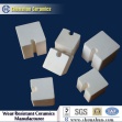 Inter-locking Alumina wear ceramic block with groove and tongues