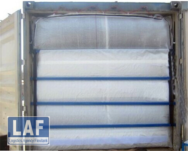 Sea bulk container liner for chemical goods