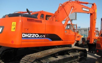 Used DOOSAN crawler excavator DH220LC-7