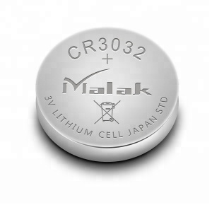3V Li-MnO2 550MAH CR3032 button cell battery with good quality in China factory - CR3032