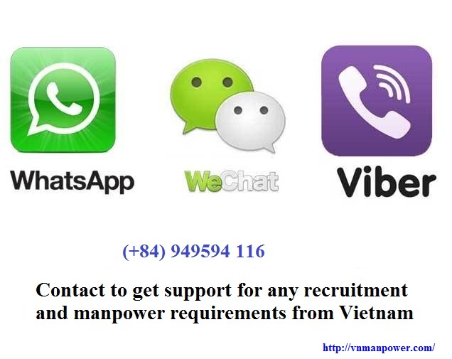 Recruitment services from Vietnam