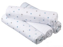 gazue fabric cotton baby blankt baby muslin wraps