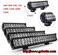 Wholesale 24V 12V LED offroad light bar for cars trucks motorcycle jeeps, LED light bar