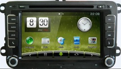 car gps player  navigation 2 DIN 8 Inch Quad-Core HD Carpad for Vw Magotan (DT3218s- 01-H)