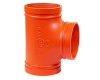 Ductile iron pipe fittings equal reducing paint galvanized tee