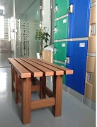 Plastic Bench for Lockers - T-27