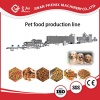 automatic animal pet dog /cat food twin screw extruder making machine processing line