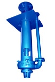 Vertical sump pump for high density slurry
