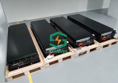 162.6KWH LFP lithium iron phosphate battery pack lifepo4 with BMS