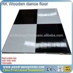 China manufacturer cheap Portable dance floor parquet wood floor tiles