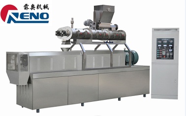 reno twins screw extruder pet feed extruder pet food production line automatic pet food processing line