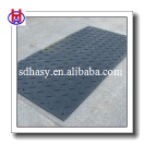 UHMWPE or HDPE plastic ground protection mat / plastic temporary road mat