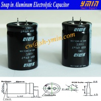Power Capacitor Snap in Electrolytic Capacitor for Power Inverter