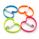 General short colorful magnetic USB 2.0 cable
