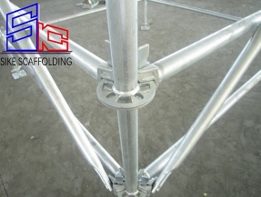 Ringlock scaffolding