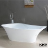 Acrylic Resin Solid Surface Bathtub Stone / Modern Stand Alone Baths