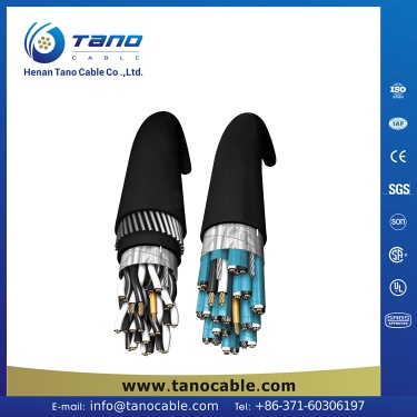 low price and safty 300/500V 50 Cores 1.5mm2 copper conductor PE insulation instrument cable - cable