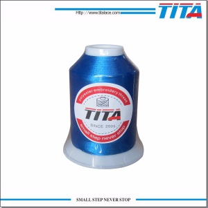 High quality and best selling TITA 120D/2 polyester embroidery thread 4000m&5000m