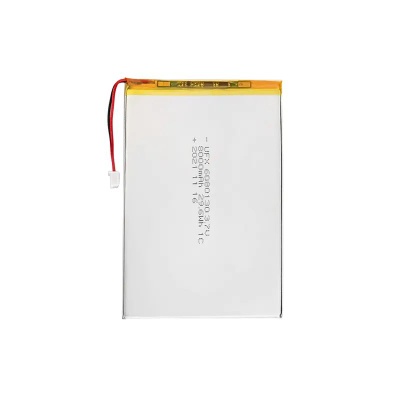 UFX 6080130 8000mAh 3.7V Rechargeable Li-polymer Battery Custom Super Thin Bluetooth Keyboard Battery - 6080130