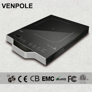 Portable high-end induction cooker with handle