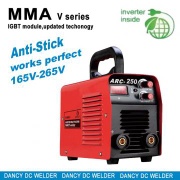 Mini IGBT welder 2014 new design anti stick ARC 250A
