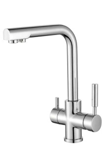 Double handles bar sink faucet - SC-2310w-1024